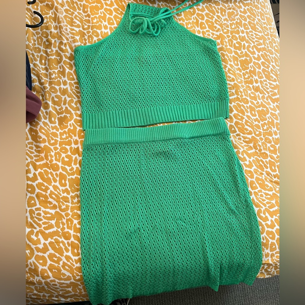 Crotchet two piece set